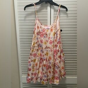 Pink Lily Floral Dress